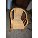 CANE CONSERVATORY CHAIR