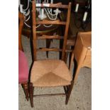 LADDERBACK CHAIR, HEIGHT APPROX 95CM