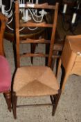 LADDERBACK CHAIR, HEIGHT APPROX 95CM