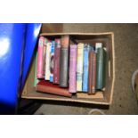 BOX OF MIXED BOOKS - HARDBACK NOVELS, MISCELLANEOUS TITLES