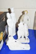 QUANTITY OF CERAMIC FIGURINES (5)