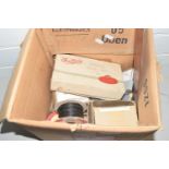 BOX CONTAINING QUANTITY OF ELECTRONIC ITEMS