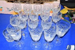 QUANTITY OF WINE GLASSES