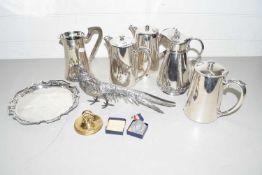 QUANTITY OF PLATED WARES