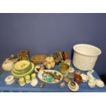 Qty of household clearance items of general china etc