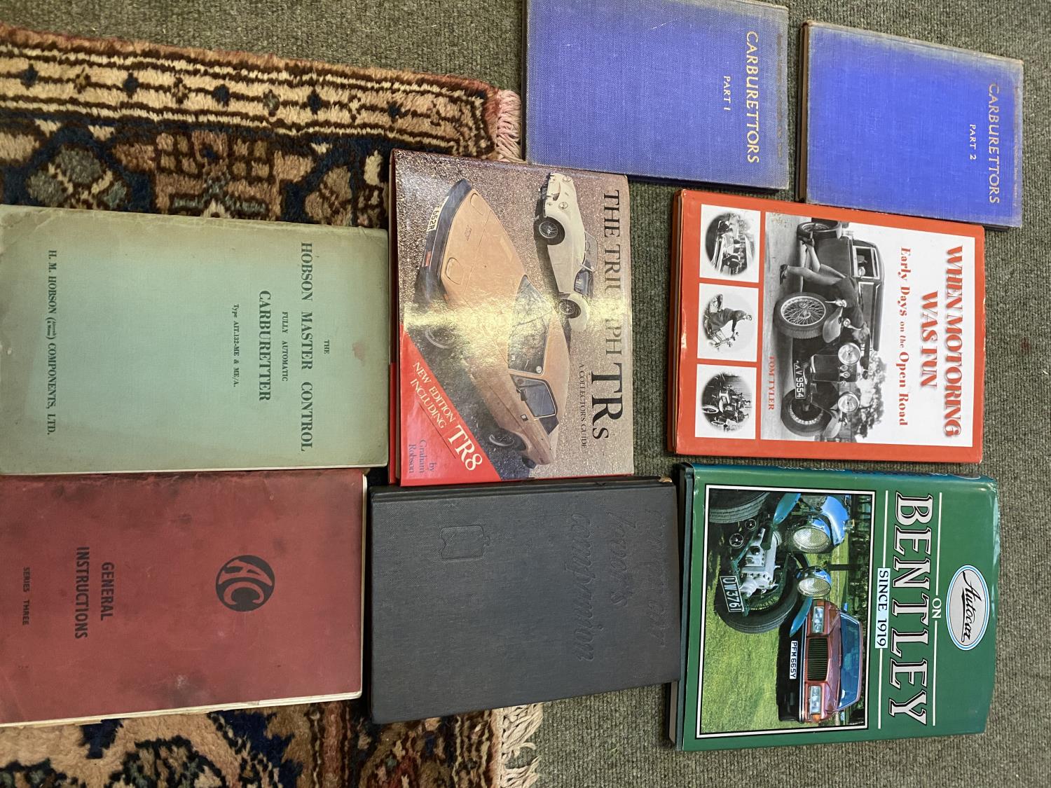 Quantity of books to include - cars, vintage cars, engines, engineering, aero engineering, British - Image 50 of 63