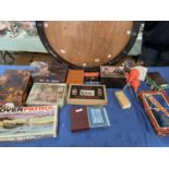 Puff Billiards (worn and incomplete, and a quantity of Vintage jigsaw puzzles and games to