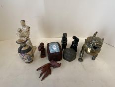 Quantity of Oriental and other wares, (condition - with general wear, see images)