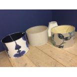 4 contemporary lampshades