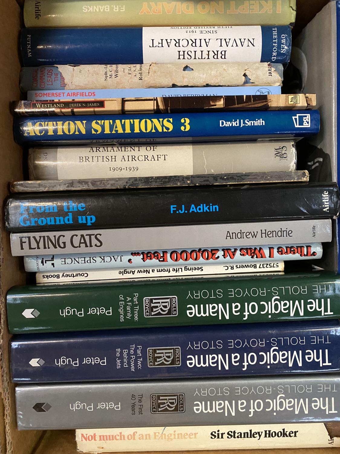 Quantity of books to include - cars, vintage cars, engines, engineering, aero engineering, British - Image 11 of 63