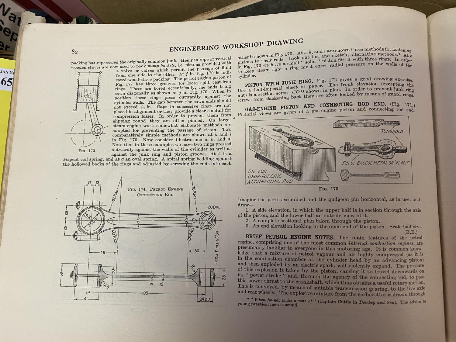 Quantity of books to include - cars, vintage cars, engines, engineering, aero engineering, British - Image 37 of 63