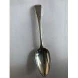 Georgian Jersey old English pattern Silver tablespoon of military interest, inscribed 1807 1 Prix