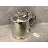 A Silver copy of the Clothworkers Livery Company Tankard, by the Goldsmith and Silversmiths Co,
