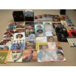 ELVIS PRESLEY MEMORABILIA: large quantity of LPs, including some presentation boxed sets, unused ;