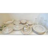 Royal Doulton dinner wares, oriental china (damaged), pot lids, and other general china - Royal