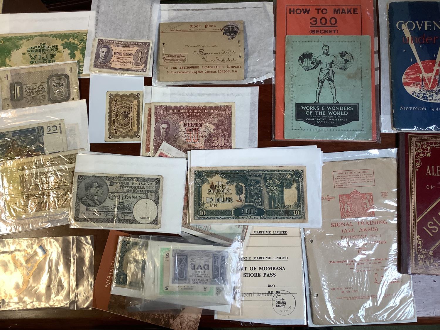 Large quantity of C20th ephemera, coins, militaria, memorabilia, books etc - see images for details - Image 34 of 64