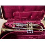 Cased Trumpet (some wear - see images)