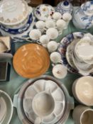 A quantity of general china and glass