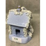 Rockingham porcelain lavender pastille burner cottage 23 cm dia