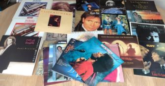 MUSIC MEMORABILIA: Collection of various records and CDs, by various artists, Buddy Holly, Cliff