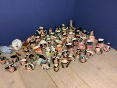 Large collection of Toby Jugs and other assorted items, see images for details