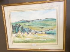 H WEISSENBORON (1898-1982), watercolour "Rural Scene" signed lower right dated 1892, 32 x 44