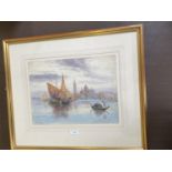 HUBERT JAMES MEDLYCOTT (1841-1920) watercolour, "Venice" signed lower left dated 1914 title lower