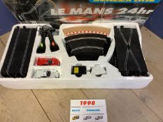 SCALEXTRIC, Le Mans 24hr, in original box, with some wear