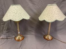 Pair of table lamps