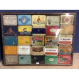 Collection of tobacco tins