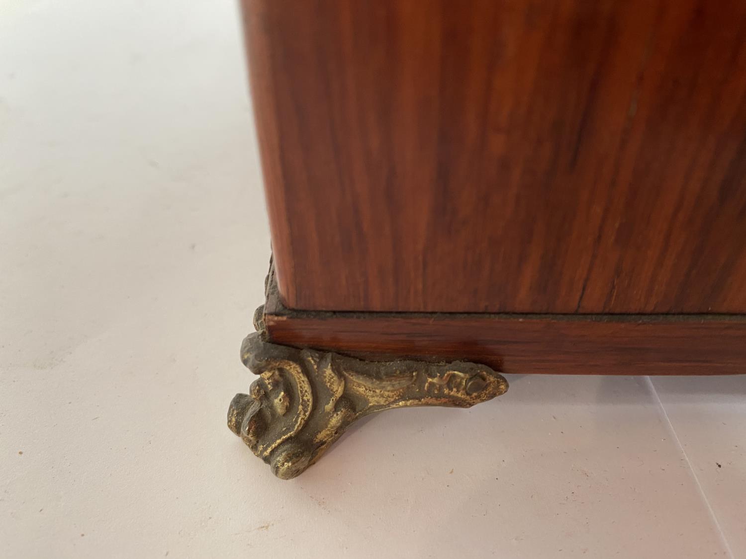 Good French C19th Kingswood glove box with ormolu mounts approx. 30cm L x 12cm H Condition: - Image 5 of 6