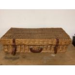 Picnic basket with fitted interior