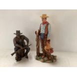 2 Cowboy figures