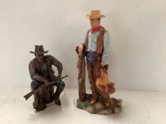 2 Cowboy figures