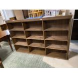 Large bookshelf with 12 compartments