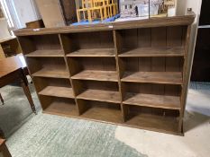 Large bookshelf with 12 compartments