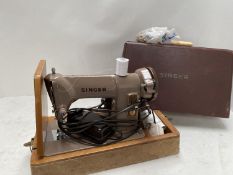 Singer vintage electric sewing machine