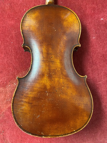 Two violins, both in need of restoration, see images for details and condition - Image 8 of 10
