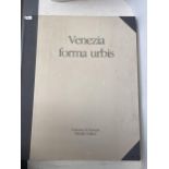 Large cased set of detailed photographs & plans of Venice "Venezia Forma Urbis". Condition: some