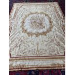 Large needlepoint rug, 267 x 367 Condition some wear and losses to edges