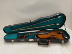 Eastern European violin with 2 bows