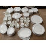 Royal Doulton bone china dinner service, Carnation, approx 122 pieces in total, as new, see photos