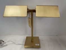 Ralph Lauren brass office/desk table lamp, as new