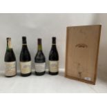 Six bottles of various wine, see images for details