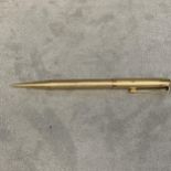 9CT Gold "Yard o Lead" propelling pencil, 27grams gross weight