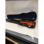 Basic Chinese Stentor student violin with bow