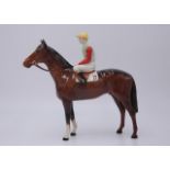 Beswick Racehorse and Jockey
