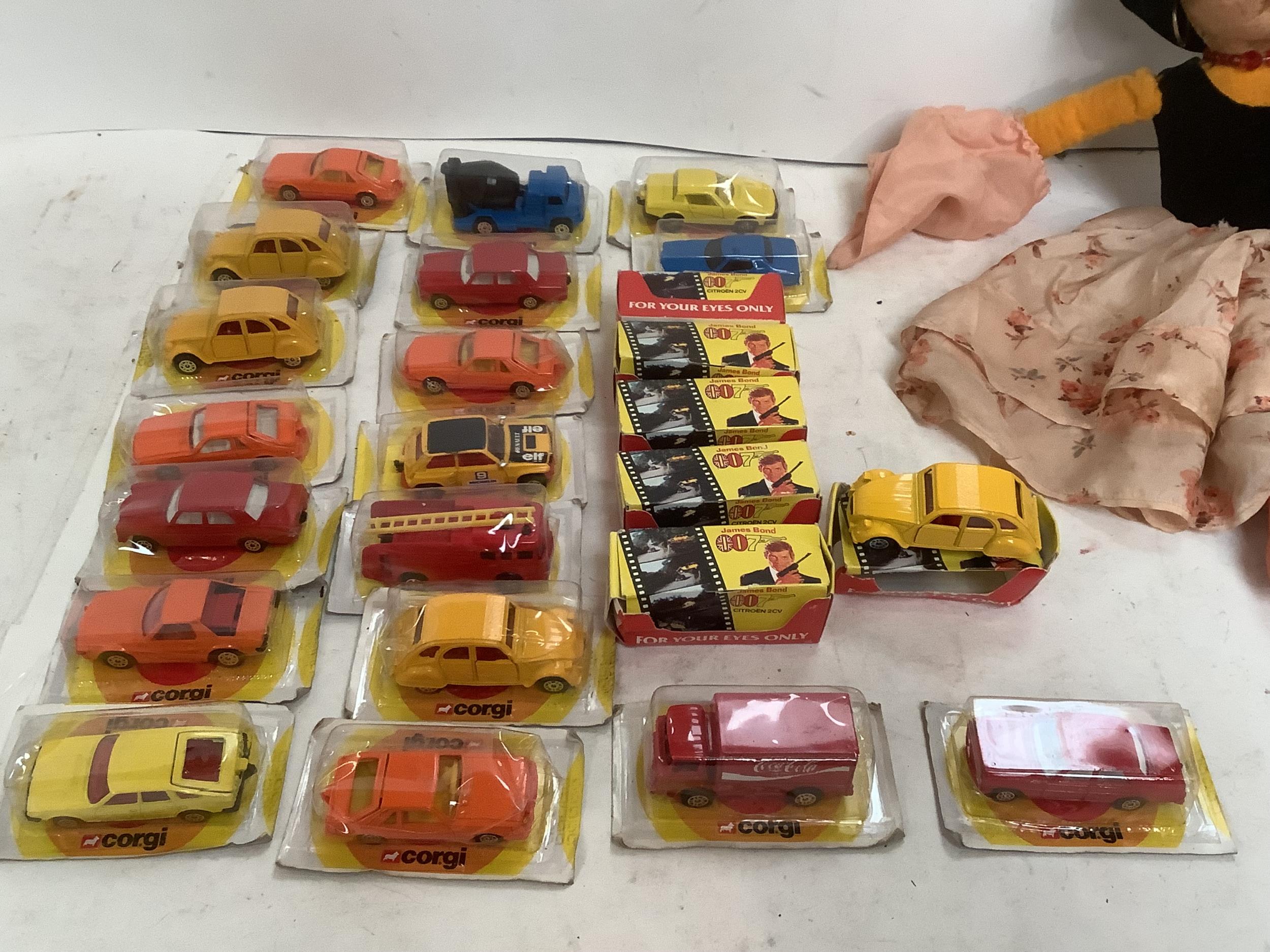 Quantity of toys and teddies, cars etc , see photos for condition - Image 3 of 4