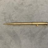 9CT Gold "Yard o Lead" propelling pencil, 27grams gross weight