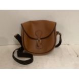 A new leather shooting bag / or hand bag